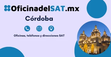 Oficina SAT C&oacute;rdoba - Direcci&oacute;n, tel&eacute;fonos y horarios