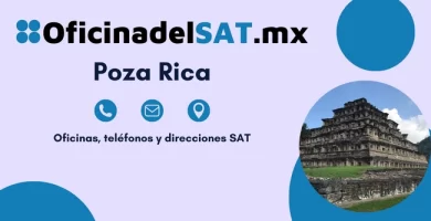 Oficina SAT Poza Rica - Direcci&oacute;n, tel&eacute;fonos y horarios