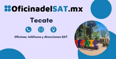 Oficinas SAT en Tecate &ndash; Horarios, tel&eacute;fonos y direcciones 2023 4
